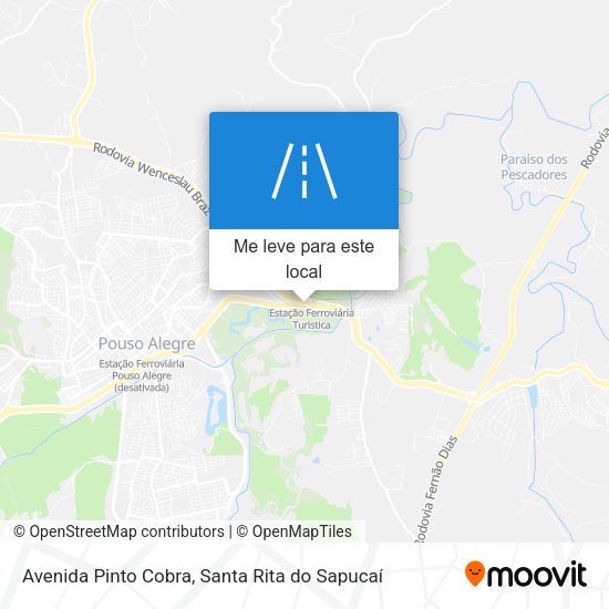Avenida Pinto Cobra mapa