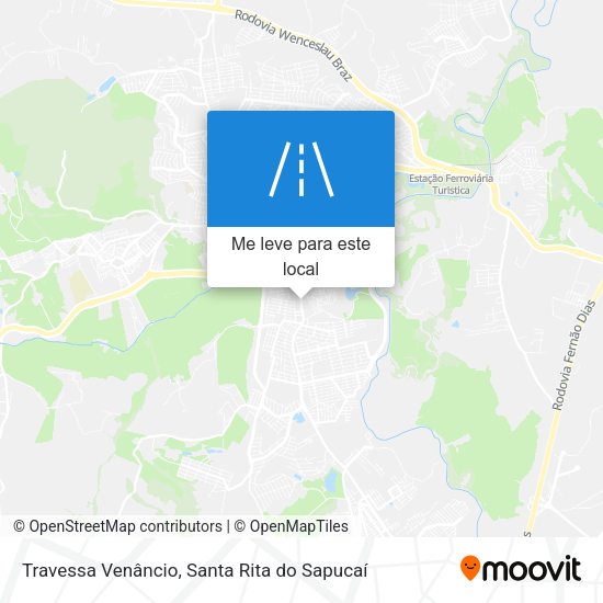 Travessa Venâncio mapa