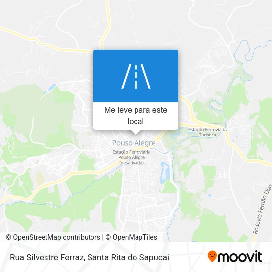 Rua Silvestre Ferraz mapa
