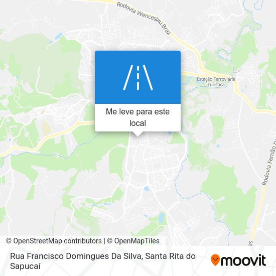 Rua Francisco Domingues Da Silva mapa