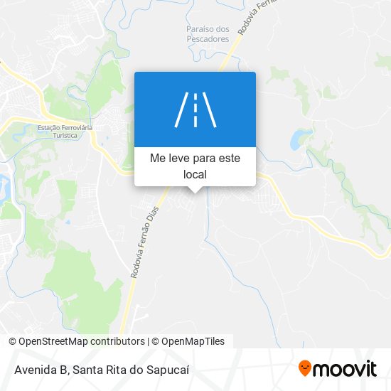 Avenida B mapa