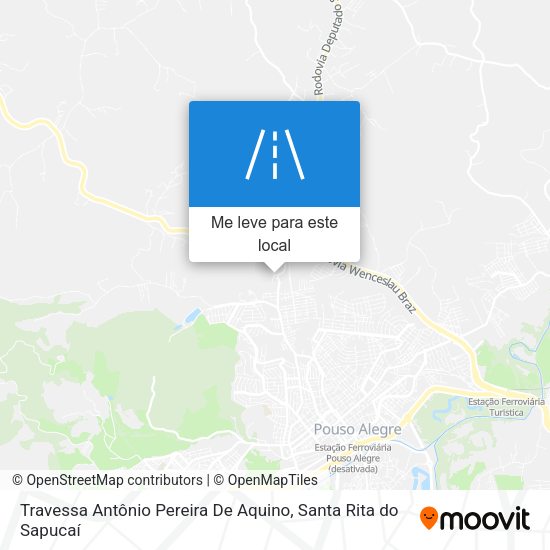 Travessa Antônio Pereira De Aquino mapa