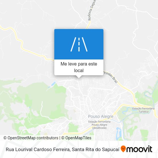Rua Lourival Cardoso Ferreira mapa