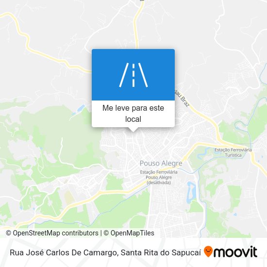 Rua José Carlos De Camargo mapa