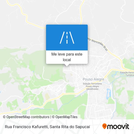 Rua Francisco Kafuretti mapa