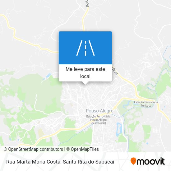 Rua Marta Maria Costa mapa