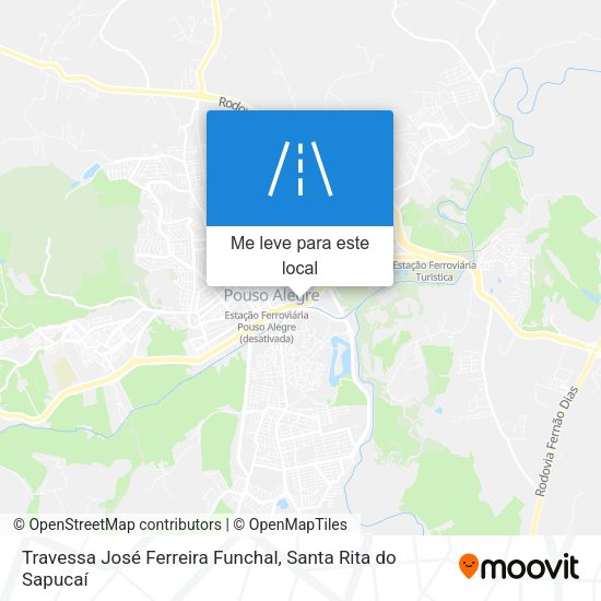 Travessa José Ferreira Funchal mapa