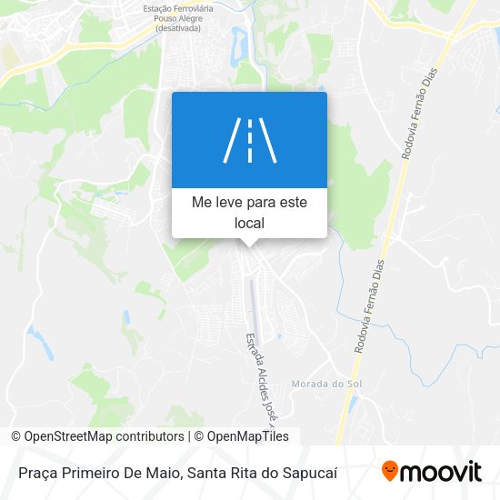 Praça Primeiro De Maio mapa