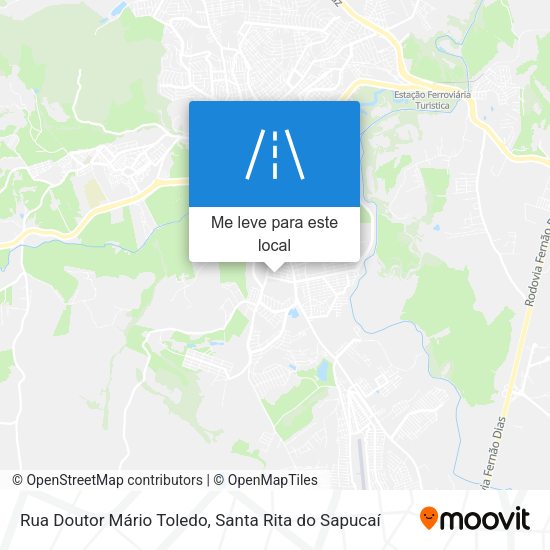 Rua Doutor Mário Toledo mapa