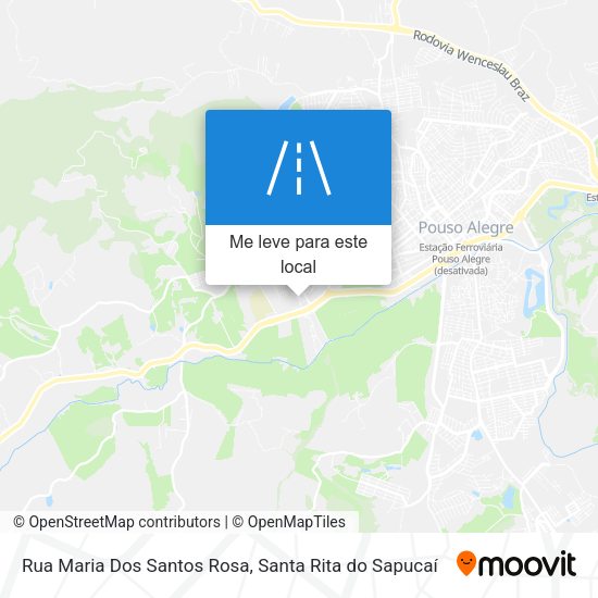 Rua Maria Dos Santos Rosa mapa