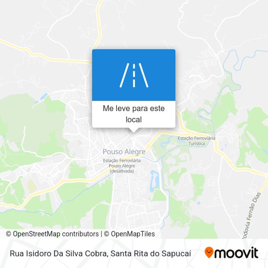 Rua Isidoro Da Silva Cobra mapa