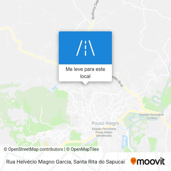Rua Helvécio Magno Garcia mapa