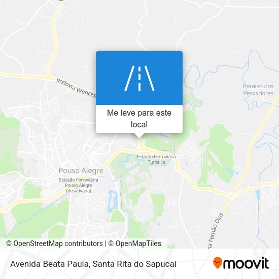 Avenida Beata Paula mapa