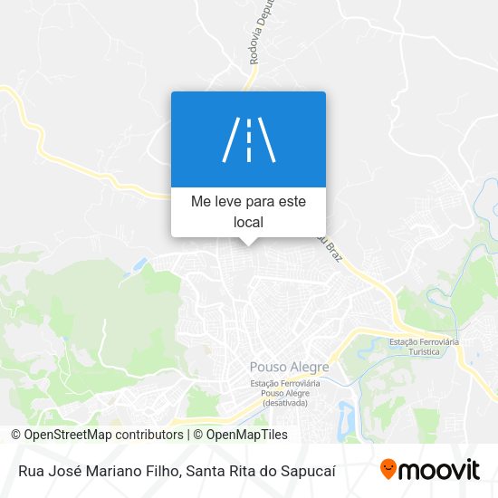 Rua José Mariano Filho mapa