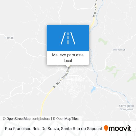 Rua Francisco Reis De Souza mapa
