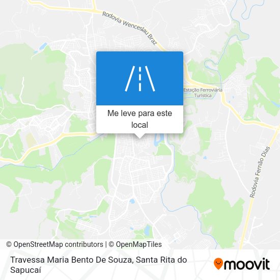 Travessa Maria Bento De Souza mapa