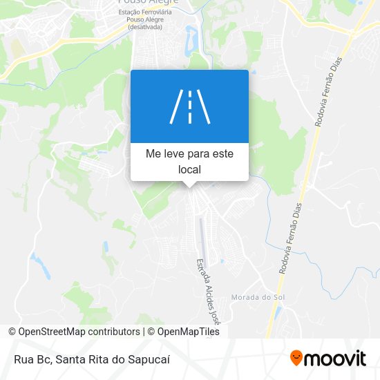 Rua Bc mapa