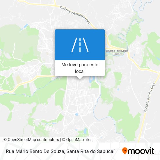 Rua Mário Bento De Souza mapa