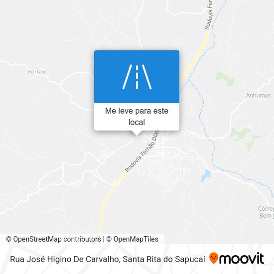 Rua José Higino De Carvalho mapa
