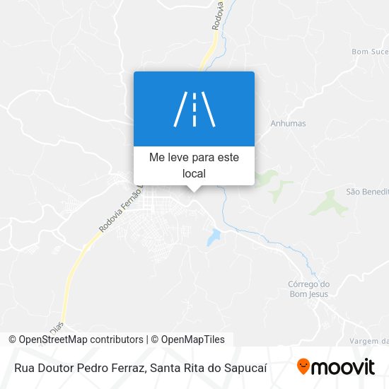 Rua Doutor Pedro Ferraz mapa
