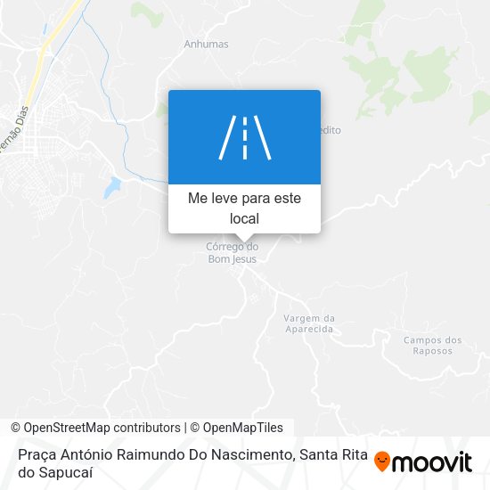 Praça António Raimundo Do Nascimento mapa