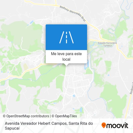 Avenida Vereador Hebert Campos mapa
