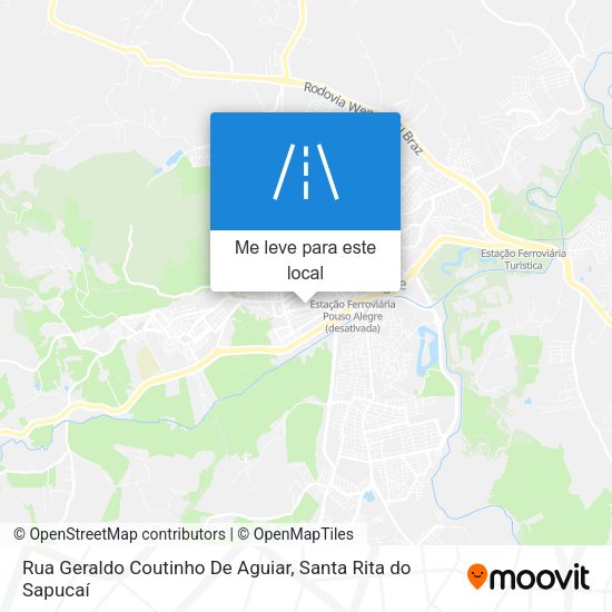 Rua Geraldo Coutinho De Aguiar mapa