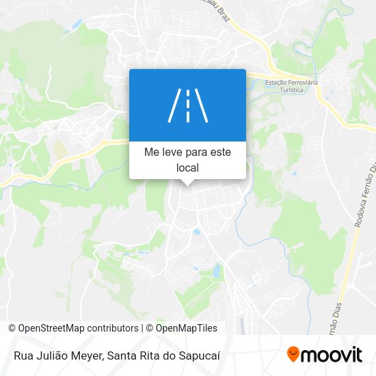 Rua Julião Meyer mapa
