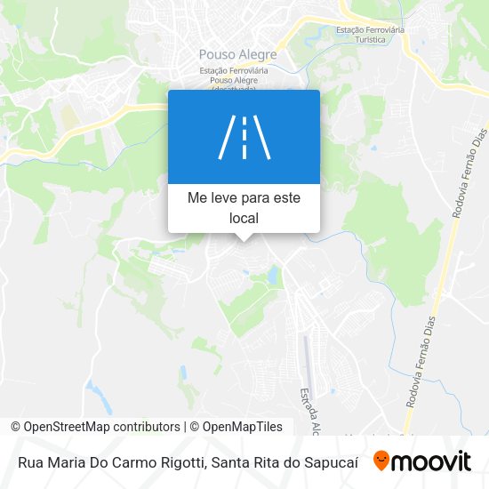 Rua Maria Do Carmo Rigotti mapa