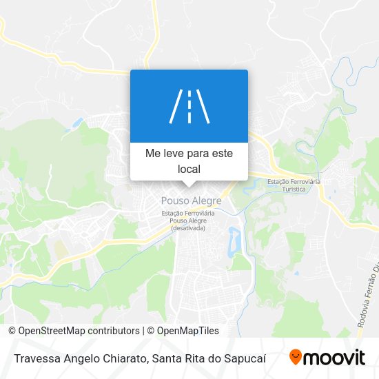 Travessa Angelo Chiarato mapa