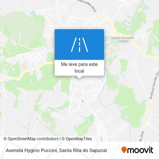 Avenida Hygino Puccini mapa