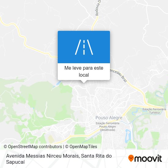 Avenida Messias Nirceu Morais mapa