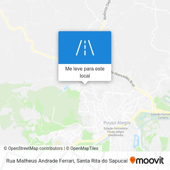 Rua Matheus Andrade Ferrari mapa