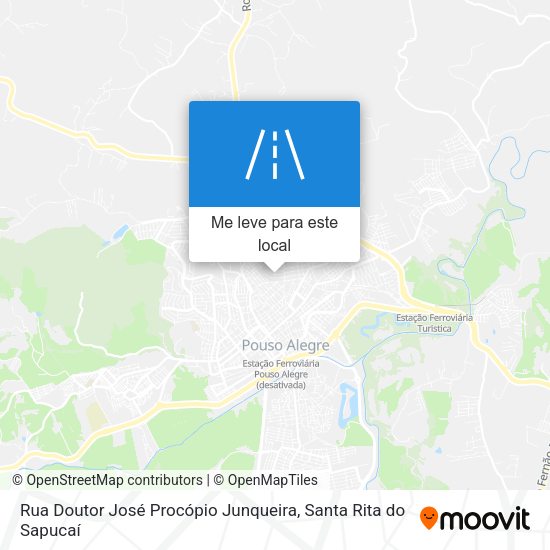 Rua Doutor José Procópio Junqueira mapa