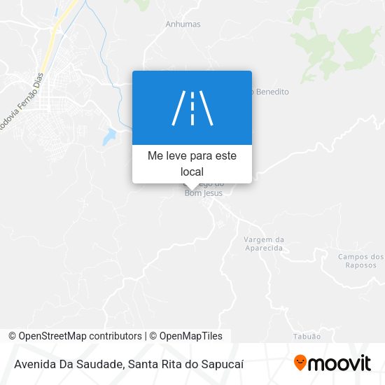 Avenida Da Saudade mapa