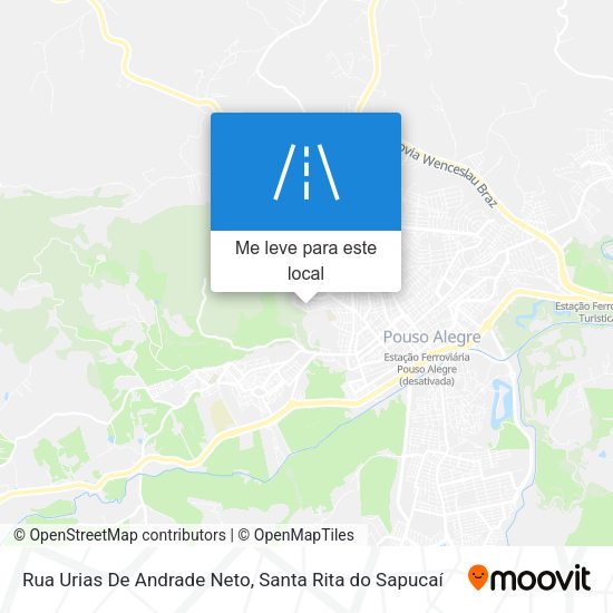 Rua Urias De Andrade Neto mapa