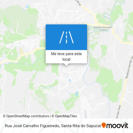 Rua José Carvalho Figueiredo mapa