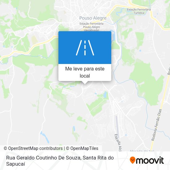 Rua Geraldo Coutinho De Souza mapa
