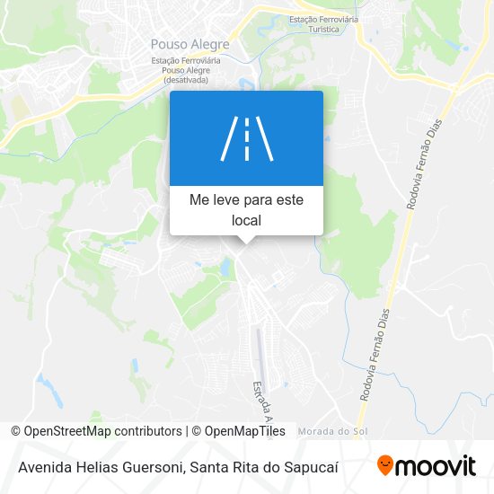 Avenida Helias Guersoni mapa