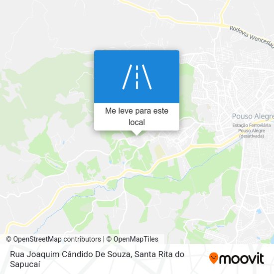 Rua Joaquim Cândido De Souza mapa
