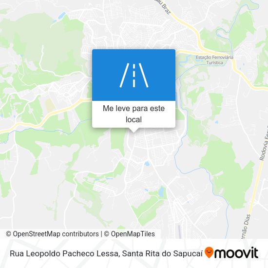 Rua Leopoldo Pacheco Lessa mapa