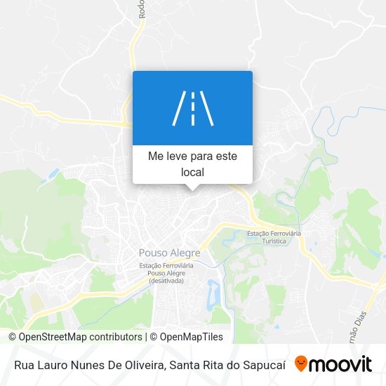 Rua Lauro Nunes De Oliveira mapa