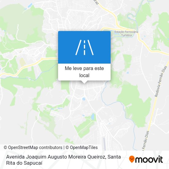 Avenida Joaquim Augusto Moreira Queiroz mapa