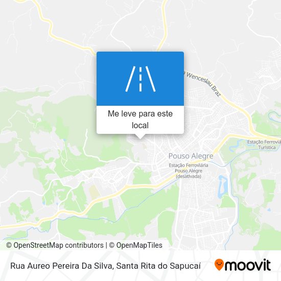 Rua Aureo Pereira Da Silva mapa