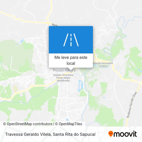 Travessa Geraldo Vilela mapa