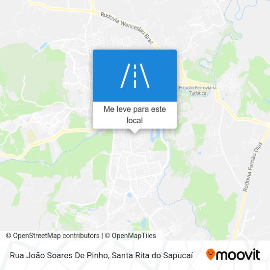 Rua João Soares De Pinho mapa