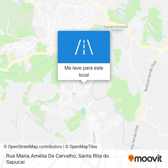 Rua Maria Amélia De Carvalho mapa