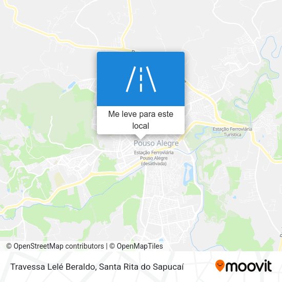 Travessa Lelé Beraldo mapa