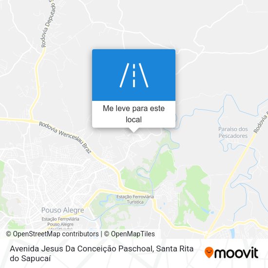 Avenida Jesus Da Conceição Paschoal mapa