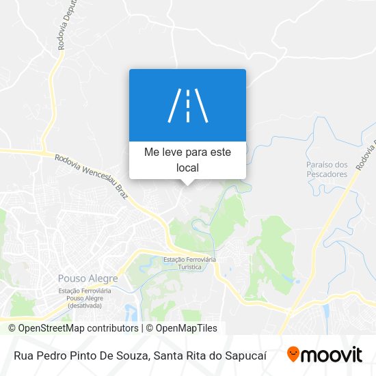 Rua Pedro Pinto De Souza mapa